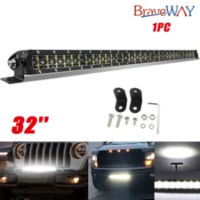 32" inch LED Work Light Bar Driving Spot Fog Lamp 4WD SUV Truck UTE Offroad ATV