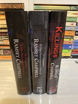 PS Publishing Ramsey Campbell Set The Village Killings Retrospective Companion 