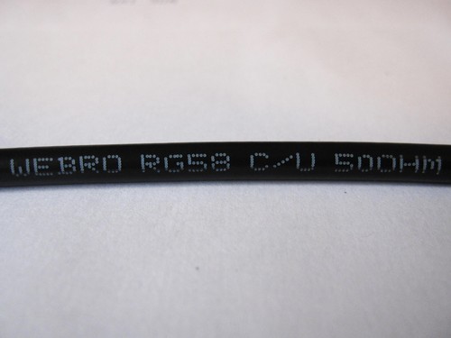 PL259 bis SO239 RG58 C/U Militär Spezifikation Koax RF Patchblei 50 Ohm 100 cm UHF. - Bild 7 von 7