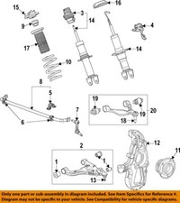 Chevrolet GM OEM 14-15 Corvette Stabilizer Sway Bar-Rear-Link 22945601
