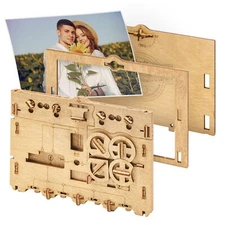 Clueframe - Secret Picture Frame Puzzle Box - Escape Room Game - Gift Box -...