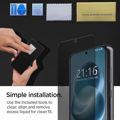 Tempered Glass Screen Protector For Samsung Galaxy A52 A54 5G Privacy - 2 Pieces - Picture 5 of 16