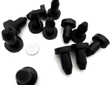 3/8" to 7/16" Hole Plug Rubber Line Seal Plug for Car Boat Motorcycle Hose Line