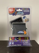 World's Smallest LITE BRITE Art Toy Doll House Miniature Light Bright Pegs,Paper