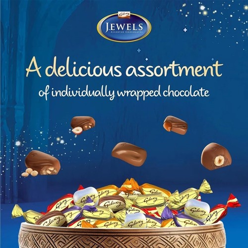 Galaxyy Jewelss, Assortment Chocolate Gift Box of 900g free shipping world wide. - Picture 3 of 6