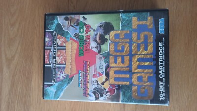 Mega Games 1 Sega Megadrive Super Hang On Italia 90 mit Handbuch