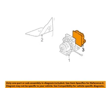 GM OEM Anti-Lock Brakes ABS-Control Module 15285211