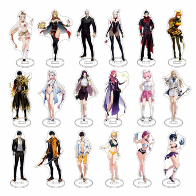 34 style Solo Leveling Anime Figure Desktop Acrylic Stand Decor Collection Fans