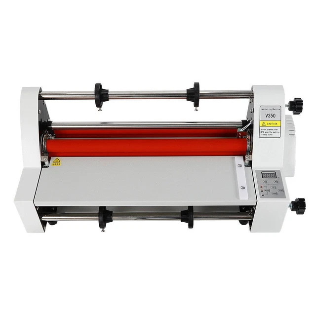 700W V350 Laminating Machine Hot Cold Roll Digital Laminator Laminating