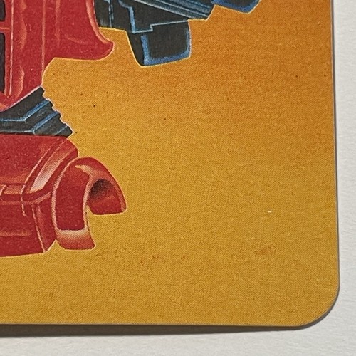 1985 Hasbro Transformers Series 1 Cliffjumper Action Trading Rookie RC Card #24 - Picture 7 of 8