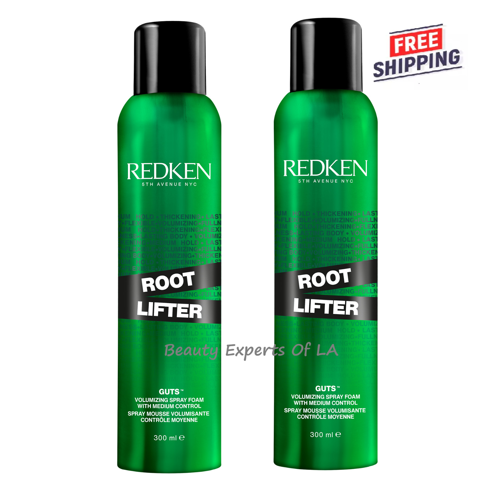 2 УПАКОВКИ пенки-спрея для придания объема Redken Root Lifter, 10,58 унции / 300 мл