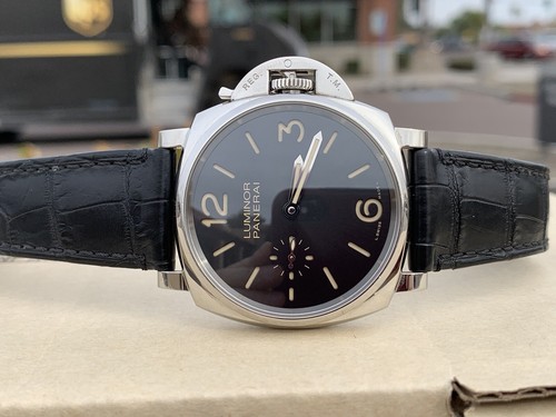 Panerai Luminor Due PAM00676 676 42mm Manual Wind Watch with B...