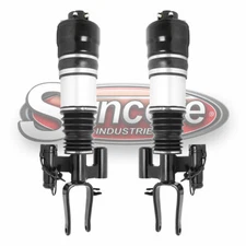 2007-2009 Mercedes E550 4Matic Front Pair Airmatic Suspension Air Struts