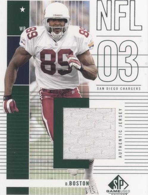 2003 SP Game Used Edition David Boston #154 - 1 of 2