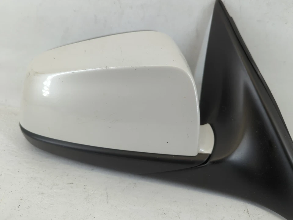 Espejo retrovisor eléctrico blanco con visión lateral derecha para pasajero BMW 740i 2011-2012 VISXG Foto 4 de 4