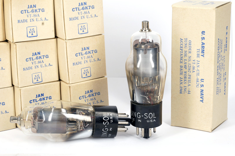 Tube Tungsol 6K7G Neuf NOS NIB - Lampe, Valve, Röhre Pour Amplis Vintage - Emballage D'origine