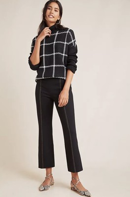Anthropologie Essential Crop Flare Pull On Size XS | eBay