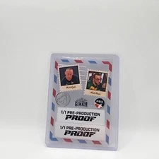 Matt Ogle Matt Russo Pin Pals 2024 Leaf Metal Bowling PBA 1/1 Clear Proof