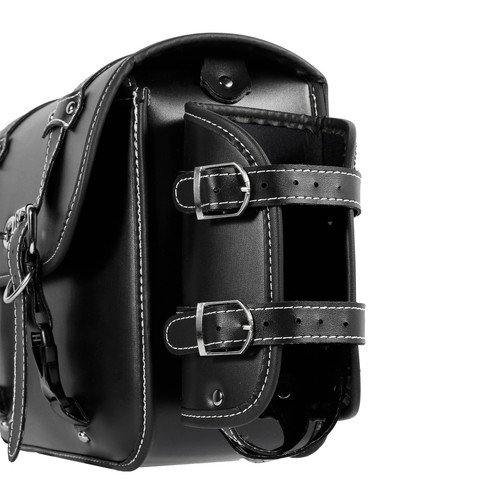 Motorcycle Saddlebags Saddle Bags For Honda Shadow Rebel 250 500 750 - Picture 6 of 12