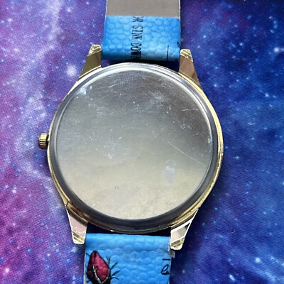 Blue Paris France Eiffel Tower Watch with Gold Trim And  display picture 3