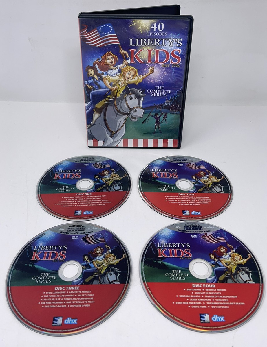 Liberty's Kids - The Complete Series (DVD, 2013, 4-Disc Set