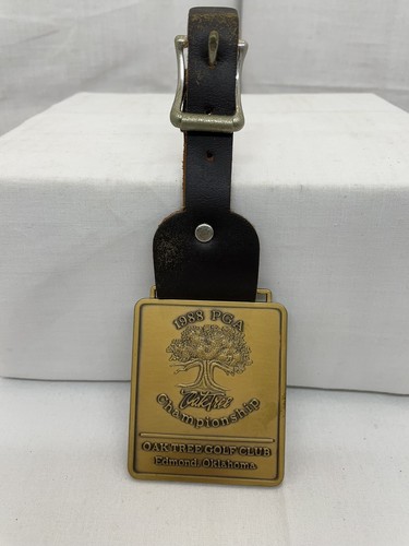 RARE VTG. 1988 PGA Championship golf bag tag Oak Tree Golf Club