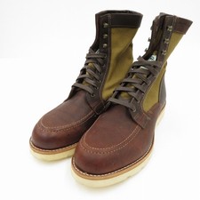 WOLVERINE Boots W00285 Leather Brown Wedge Boots Size US 9