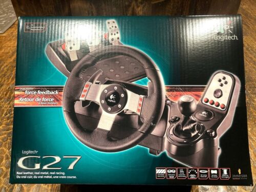 Logitech G27 Racing Wheel - Ultimate Precision and Control for Gamers