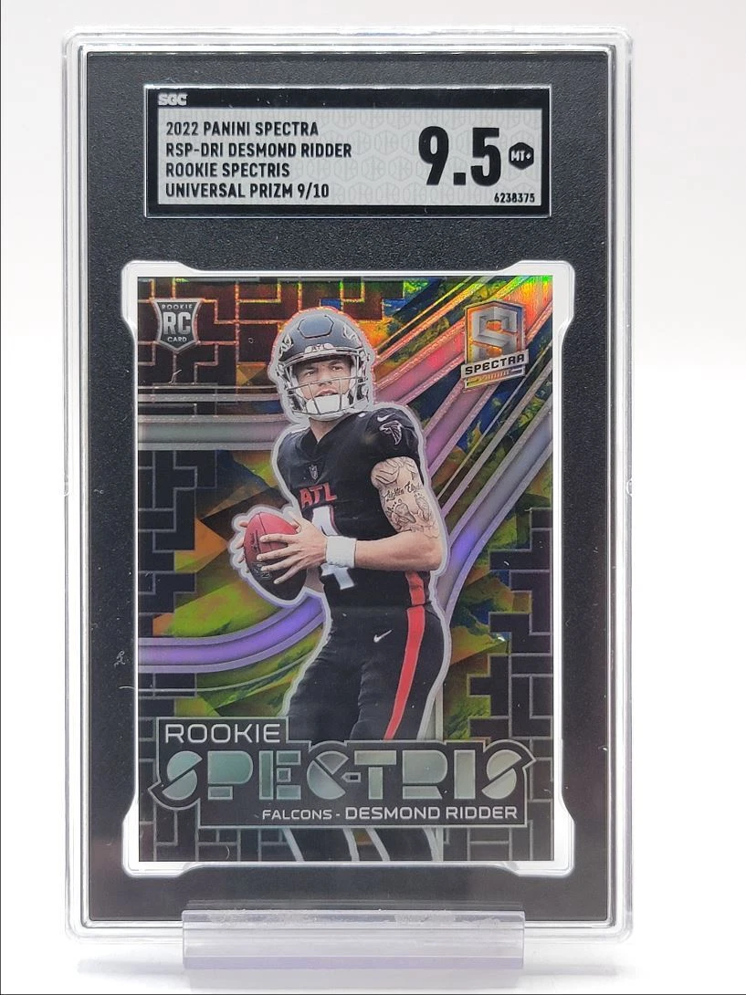 Desmond Ridder Panini Spectra Rookie Spectris #RSPDRI Universal