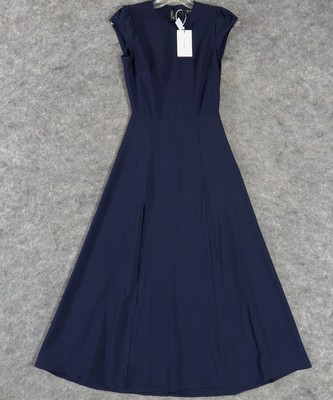 OPT One Pretty Time Dress XS NEW Blue Midi
