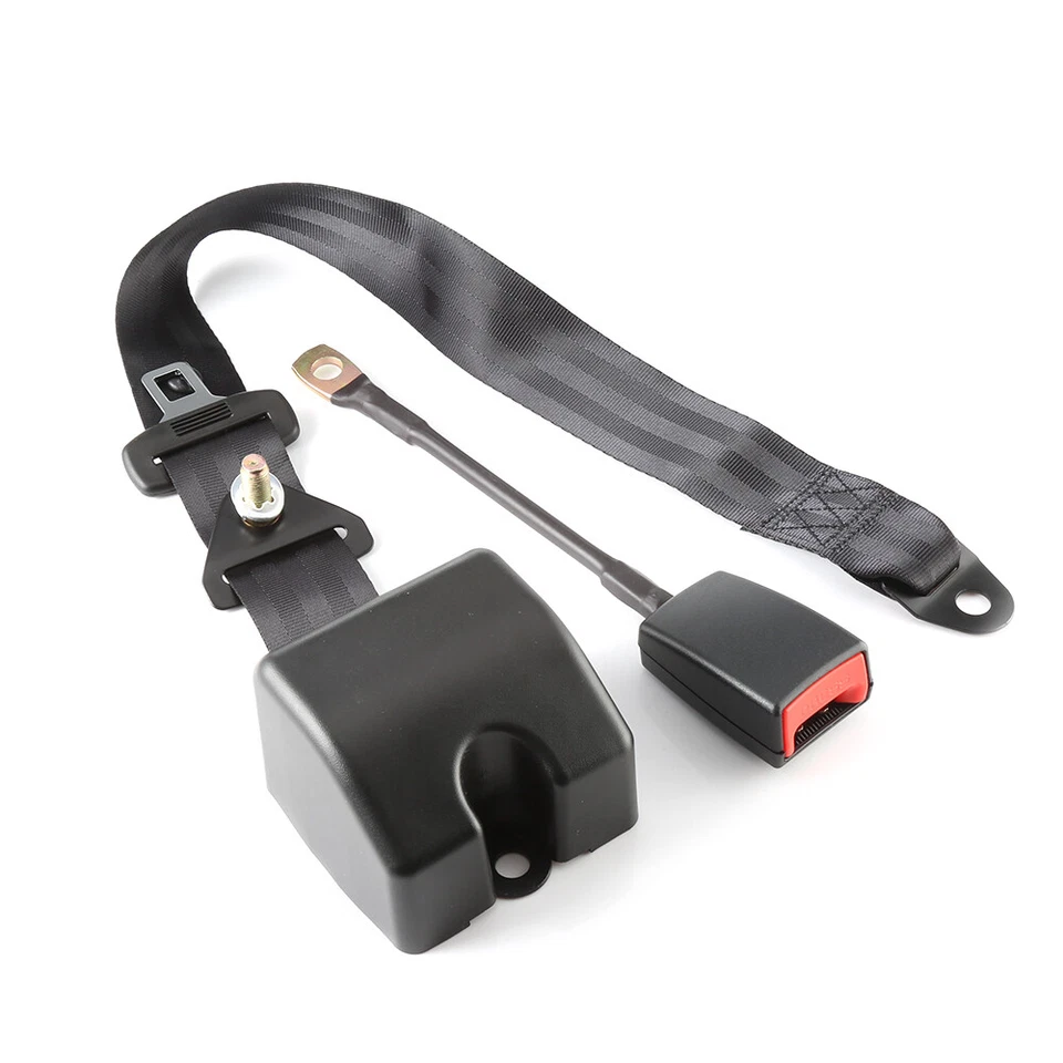 2X Correa de cinturón de seguridad ajustable de 3 puntos genuina Chevrolet K1500 auto EE. UU. Foto 3 de 4