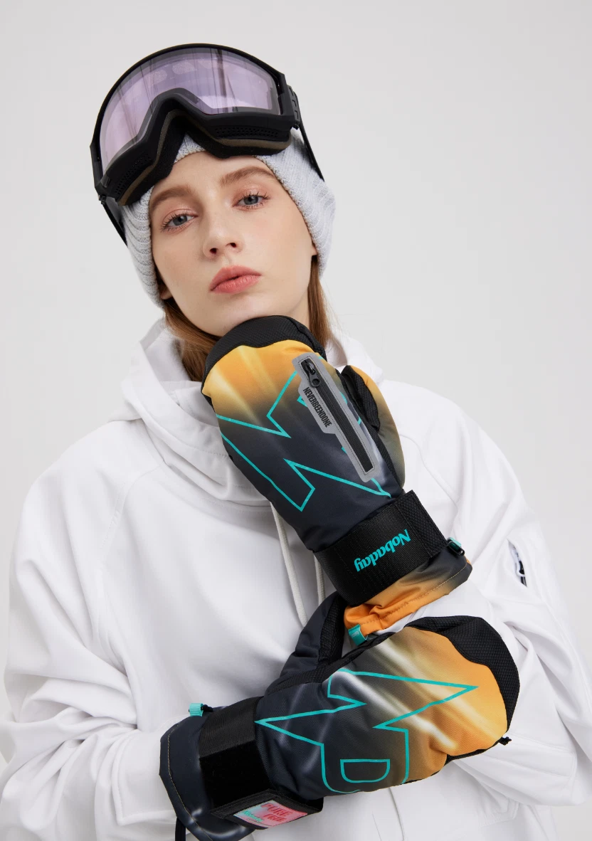 Nobaday PURE FREE FLUORSPAR SNOW GLOVES thermal print
Opens in a new window or tab