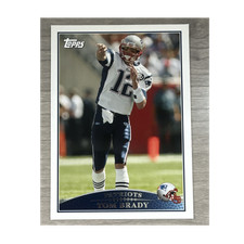 Topps 2009 Topps Tom Brady #115 New England Patriots Football Card NFL