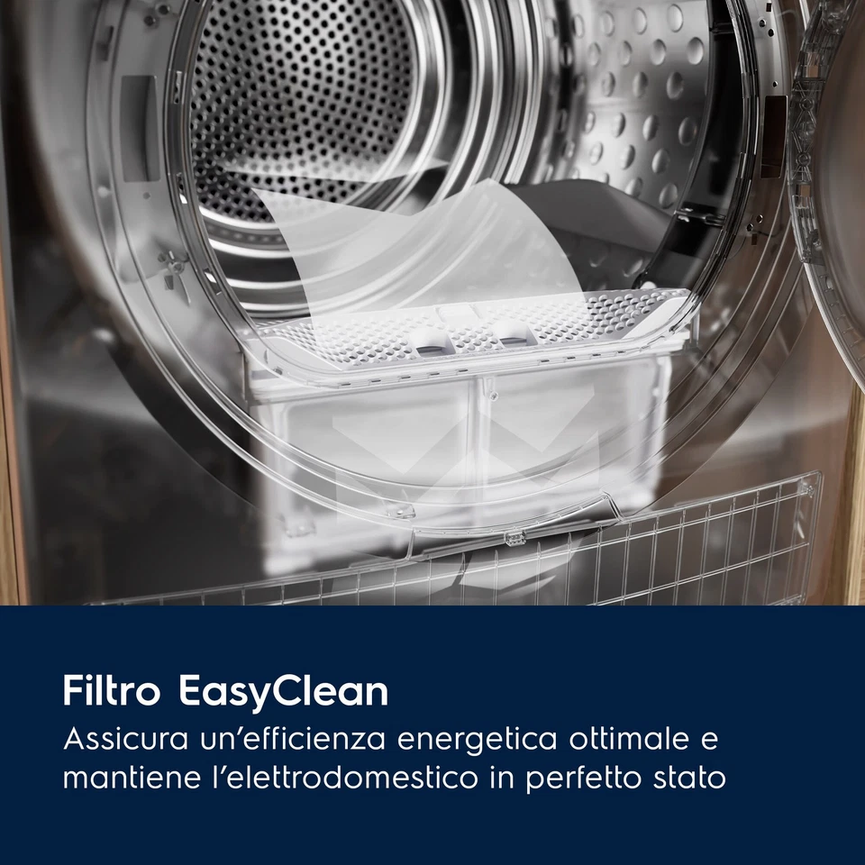 Electrolux Asciugatrice 600 GentleCare 8 kg EW6H18DW A+++ - Immagine 4 di 4