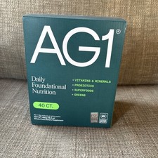 NEW AG1 Athletic Greens Daily Foundational Nutrition 40 Stick Packs Vitamins