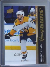 2021-22 Upper Deck Series 2 Young Guns High Gloss 6/10 Frederic Allard #483 0k70