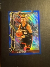 2025-26 Topps Holiday Basketball Tyler Herro Blue Glitter Foil Miami Heat