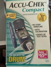Accu-Chek Compact Diabetes Monitoring Kit, New In Box, Older Model