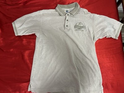 Vintage Universal Studios Jurassic Park Polo Size Medium 