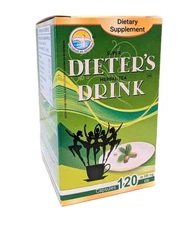 Super Dieter's Herbal Tea Drink 120Caps Supplement 