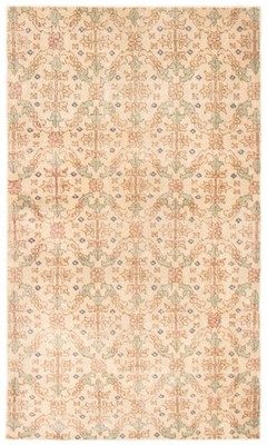 Vintage Traditional Hand-Knotted Area Rug 3'8'' x 6'7'' Oriental Wool Carpet