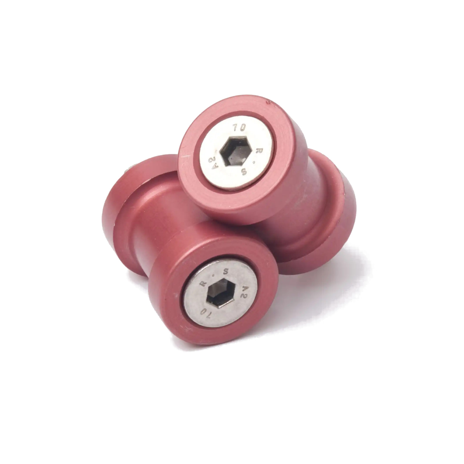 Paddock Stand Bobbins for Yamaha Tenere 700 World Raid 2022-2026 M6 Red R&G - Image 16