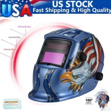NEW Pro Auto Darkening Welding Helmet Arc Tig mig Grinding Welders Mask Solar