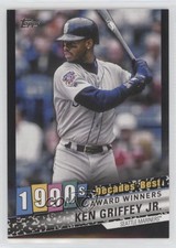 2020 Topps Decades Best Award Winners Black /299 Ken Griffey Jr #DB-66 HOF 04br