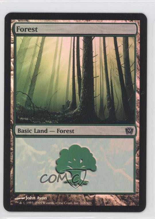 Forest Foil Magic: 9th Edition #348 2005