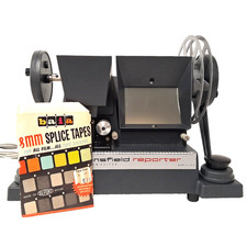Argus Mansfield Reporter 8mm Film Editor Viewer Splicer Vintage USA AS-IS