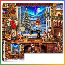 1000 Piece Christmas Jigsaw Puzzle Adults Xmas Artwork Challenging Family Activi