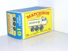 Original E4 Box for Lesney Matchbox #61b Alvis Stalwart