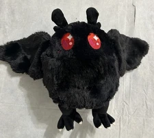 Squishable Mothman Moth Wings Red Eyes Plush 11" Stuffed Animal Magnetic