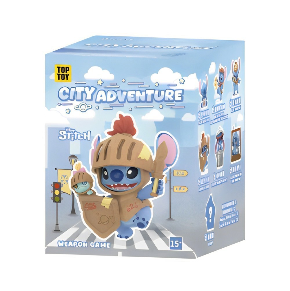 TOPTOY Disney Stitch City Adventure Series Confirmed Blind Box